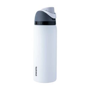 Owala 32oz FreeSip Stainless Steel Water Bottle Sleek White READ